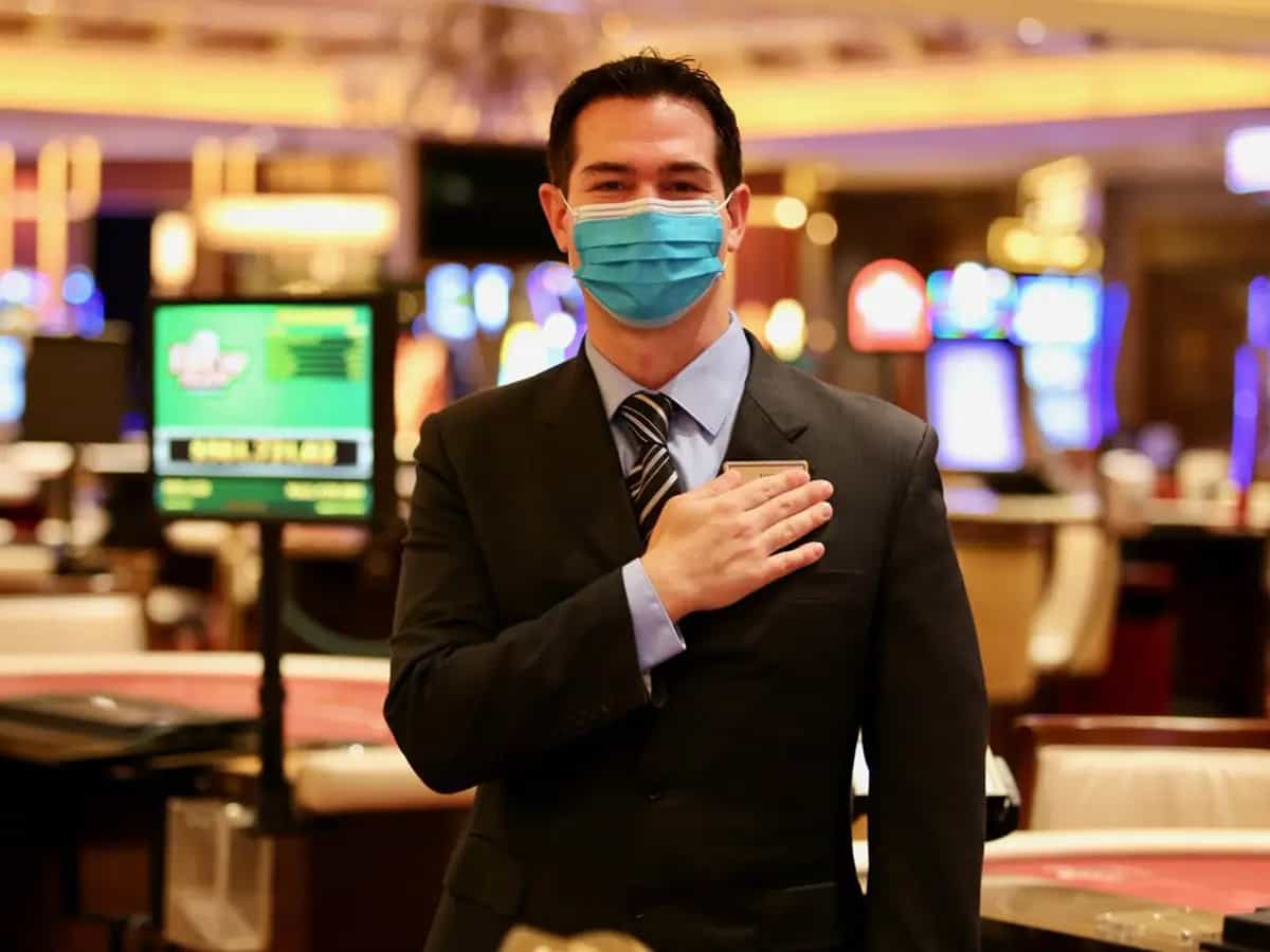 Riciclo mascherine hotel las vegas