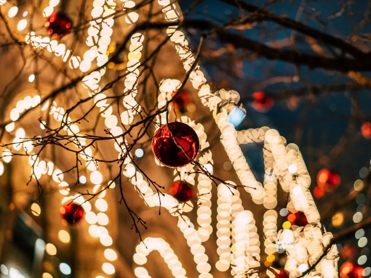 ridurre inquinamento luminoso natale