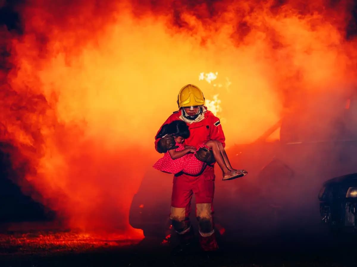 Cos’è il flashover in un incendio